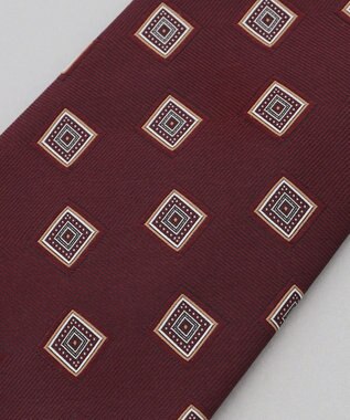 GOTAIRIKU 【日本製】西陣ネクタイ_小紋柄 レッド系4