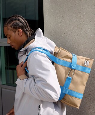 LeSportsac MSGM MD BOAT TOTE/MDボートトートカーキ MDボートトートカーキ