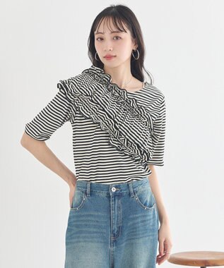 earth music&ecology SET2点マルチウェイバンドゥ＋プルオーバー Black