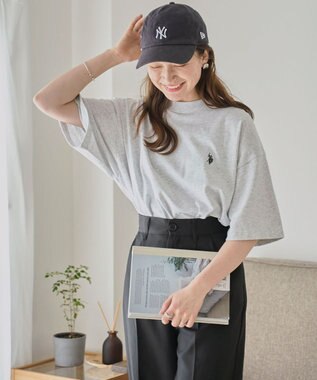 WEGO 【ユニセックス着用ITEM】別注USPOLO　ヘビーウエイトBIGT（S） グレーその他