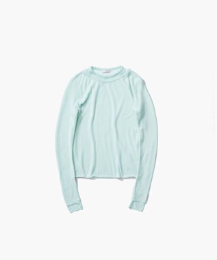 ATON TENCEL SILK CIRCULER RIB | クルー＆クルーレイヤード