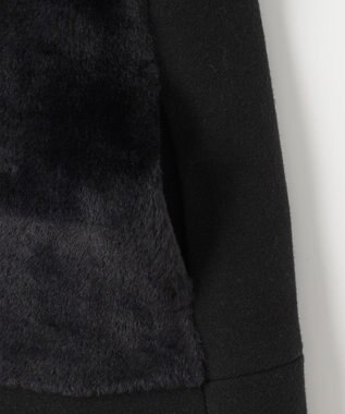 #Newans ペプラムシルエットファージレ ブラック