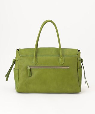 UNBILLION 【テレビ ドラマ着用アイテム】perche 姫路オイルレザーフラップ付きトートバッグ OL