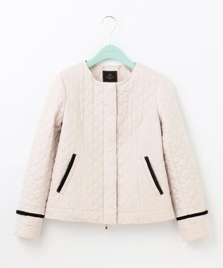 TOCCA LAURA キルティングショートコート ベージュ系