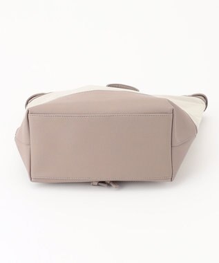 ANY 【2WAY/PC・A4サイズ収納可】メタルポイントキャンバス地リュック ベージュ系