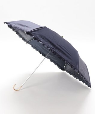 UNBILLION cache nez / 【晴雨兼用】【日傘】フリル 折りたたみ 日傘