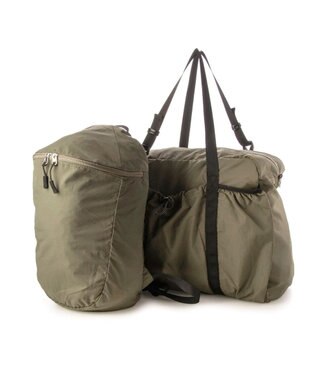 UNBILLION カシュカシュ cachecache / ナイロンリュックセットトラベルボストンバッグ カーキ