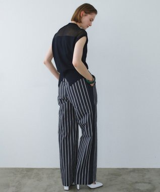 BEIGE， NADIA / シアーコンビ ストレッチニット Black