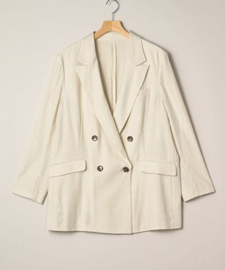 ONWARD Reuse Park 【23区】ジャケット春夏 オフホワイト