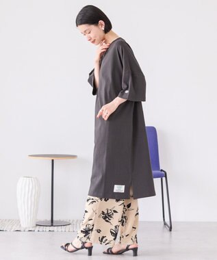 AMERICAN HOLIC DISCUS Tシャツワンピース Charcoal Gray