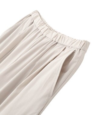 YECCA VECCA 【UVカット/接触冷感/遮熱】イージーワイドパンツ Light Beige