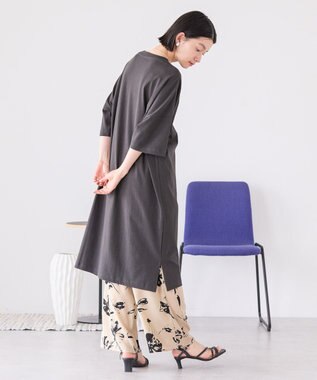 AMERICAN HOLIC DISCUS Tシャツワンピース Charcoal Gray