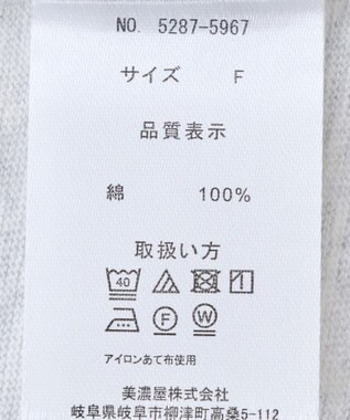 AMERICAN HOLIC DISCUS Tシャツワンピース Oatmeal