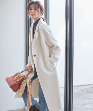 蛯原友里さん着用 ウールリバー ロングコート 23区 ファッション通販 公式通販 オンワード クローゼット 蛯原友里さん着用 ウールリバー ロングコート 23区 ファッション通販 公式通販 オンワード クローゼット