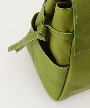 UNBILLION 【テレビ ドラマ着用アイテム】perche 姫路オイルレザーフラップ付きトートバッグ OL