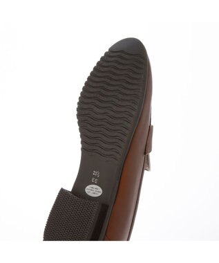 ing <ing>チェーンモチーフローファー ブラウンコンビ