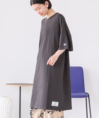 AMERICAN HOLIC DISCUS Tシャツワンピース Charcoal Gray