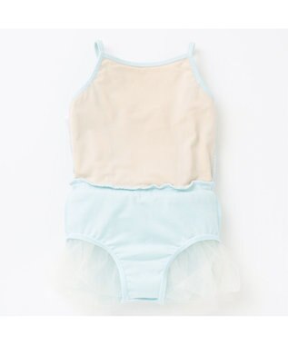 Chacott スカート付レオタード ベビーブルー