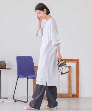 AMERICAN HOLIC DISCUS Tシャツワンピース Oatmeal