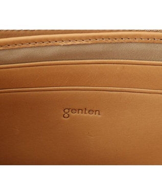 genten フレスコ　Ｌファスナー長財布 ピーチベージュ