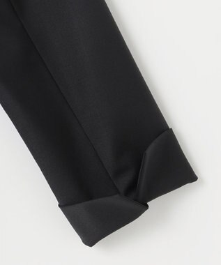 J.PRESS LADIES S 【セットアップ対応】BAHARIYE SOLID ノーカラー ジャケット ブラック系