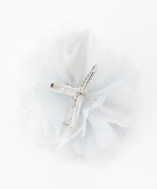 ANY SIS シャインフルール コサージュ ライトグレー