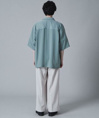 WEGO トロミBIGシャツ（S） グリーン