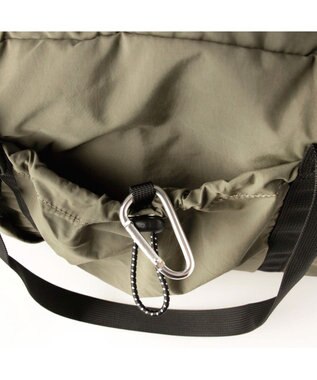 UNBILLION カシュカシュ cachecache / ナイロンリュックセットトラベルボストンバッグ カーキ