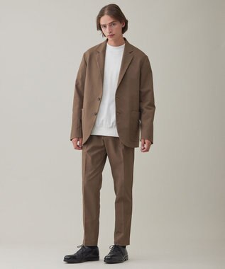 UNFILO MENS フレキシブルウェア テーパードパンツ  [23年秋冬商品] ブラウン