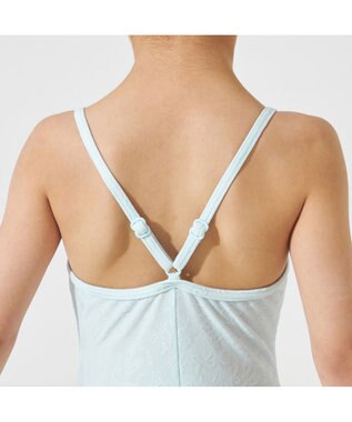 Chacott スカート付レオタード ベビーブルー