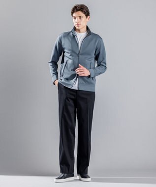 JOSEPH HOMME スキューバ ジャージー　トラックジャケット ダルブルー系