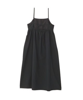 AMERICAN HOLIC 【選べる丈】【イージーケア】サッカーキャミワンピース Black