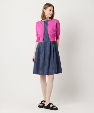 TOCCA 【接触冷感・UV90%以上カット・洗える】BALOON カーディガン ピンク系