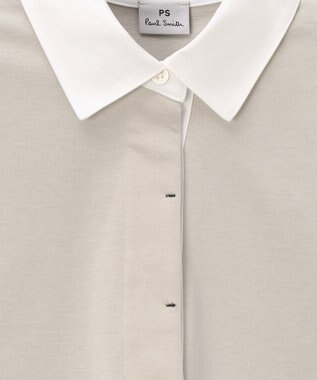 Paul Smith コットン ラガーシャツ エクリュ