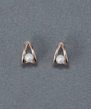 Phoebe 〈金属アレルギー対応〉ドロップパールセラミックポストピアス
