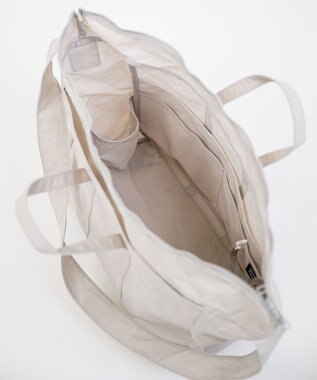 NIZYU KANO 【はまじコラボ】Airyトート Lサイズ ライトグレー