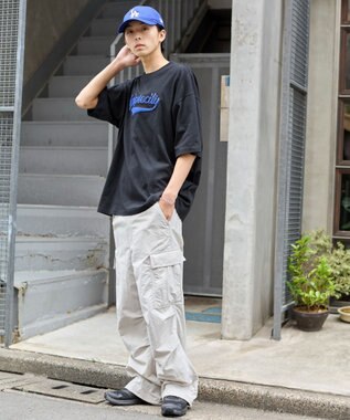 WEGO 【ユニセックス着用アイテム/MLサイズ展開】サガラワッペンロゴBIG　T（SS） ブラック