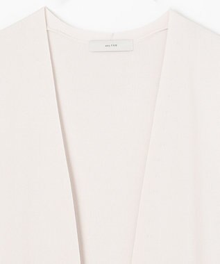 ANY 【洗濯機可/接触冷感】クールタッチニットジレ エクリュ