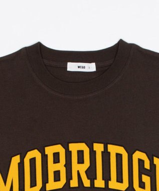 WEGO 【ユニセックス着用ITEM】アクセ付きグラフィックT（SS） ブラウン