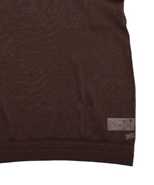 earth music&ecology シアーポロプルオーバー Brown