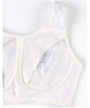 WACOAL 【ナイトアップブラ】 動画クリエイター nanakoななこさんコラボカラー登場 ナイトブラ 就寝時用 3Lまで対応 大きいサイズ ノンワイヤー レディース BRA164 /ワコール ホワイト系