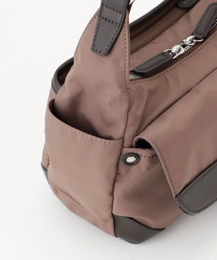 Y'SACCS ミリタリーフラップミニショルダー チョコ