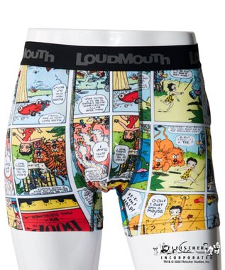 FILA GOLF／marie claire 【LOUDMOUTH×Betty Boop™】メンズ ボクサーパンツ