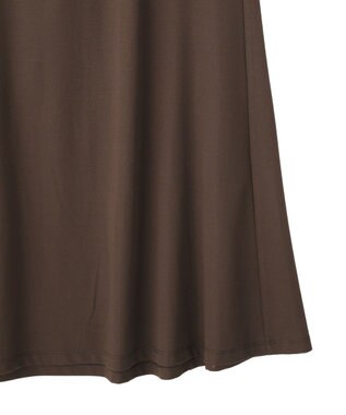 YECCA VECCA 【2点SET】シアーシャツ×Aラインキャミワンピース Terracotta