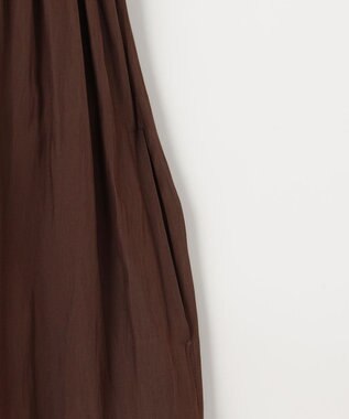 J.PRESS LADIES 【WEB限定・洗える】キャミワンピース カットソー ツインセット ブラウン系