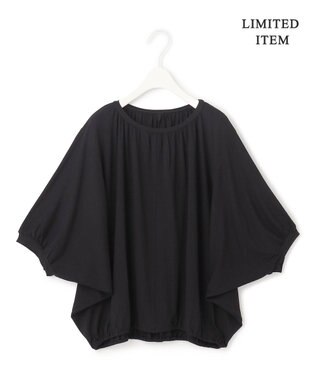 ICB 【WEB限定・洗える】Float ドルマンスリーブカットソー ブラック系