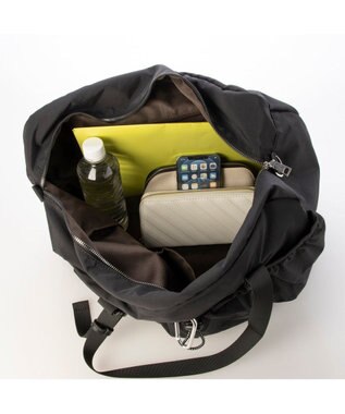 UNBILLION カシュカシュ cachecache / ナイロンリュックセットトラベルボストンバッグ カーキ