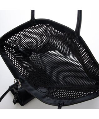 UNBILLION カカトゥ kakatoo / メッシュスクエアバッグ ブラック