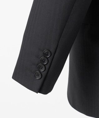 J.PRESS MEN 【JAPAN CRAFT CLOTH】シャドーヘリンボーン スーツ/総裏 ネイビー系1