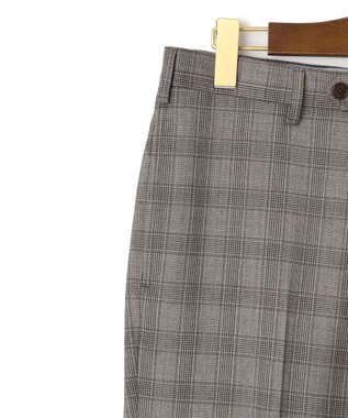 J.PRESS MEN 【J.PRESS MOVING】Albino Torello Viera グレナカートチェック スラックス ブラウン系3